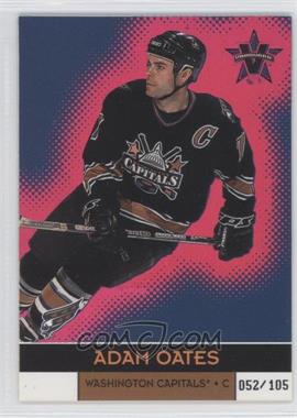 2000-01 Pacific Vanguard - [Base] - Holographic Purple #100 - Adam Oates /105