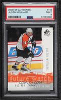 Future Watch - Justin Williams [PSA 9 MINT] #/900