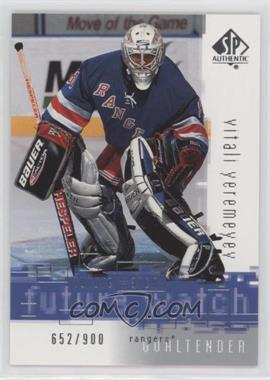 2000-01 SP Authentic - [Base] #153 - Future Watch - Vitali Yeremeyev /900