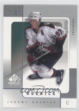 2000-01 SP Game Used Edition - [Base] #46 - Jeremy Roenick