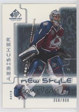 2000-01 SP Game Used Edition - [Base] #65 - New Style - David Aebischer /900