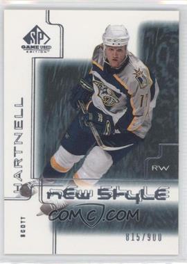 2000-01 SP Game Used Edition - [Base] #71 - New Style - Scott Hartnell /900