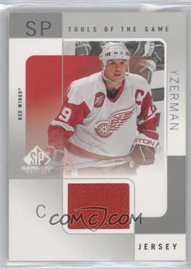 2000-01 SP Game Used Edition - Tools of the Game #SY - Steve Yzerman