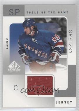 2000-01 SP Game Used Edition - Tools of the Game #WG - Wayne Gretzky