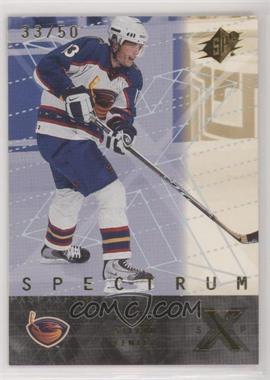 2000-01 SPx - [Base] - Gold Spectrum #3 - Patrik Stefan /50