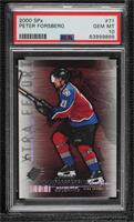 Peter Forsberg [PSA 10 GEM MT]