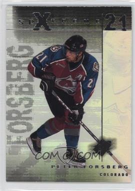 2000-01 SPx - SPXtreme #S2 - Peter Forsberg