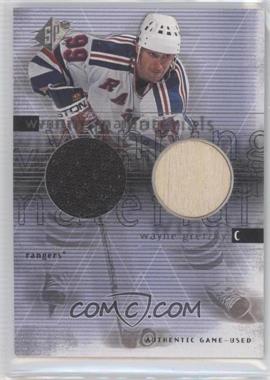2000-01 SPx - Winning Materials #wg - Wayne Gretzky