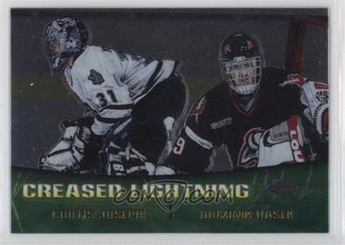 2000-01 Topps Chrome - Combos #TC4 - Curtis Joseph, Dominik Hasek