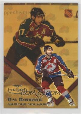 2000-01 Topps Gold Label - [Base] - Class 1 Gold #1 - Ray Bourque /399