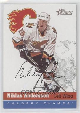 2000-01 Topps Heritage - [Base] #202 - Niklas Andersson