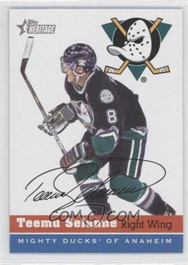 2000-01 Topps Heritage - [Base] #28 - Teemu Selanne