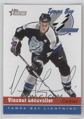 2000-01 Topps Heritage - [Base] #4 - Vincent Lecavalier