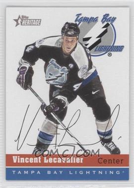 2000-01 Topps Heritage - [Base] #4 - Vincent Lecavalier