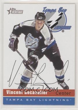 2000-01 Topps Heritage - [Base] #4 - Vincent Lecavalier