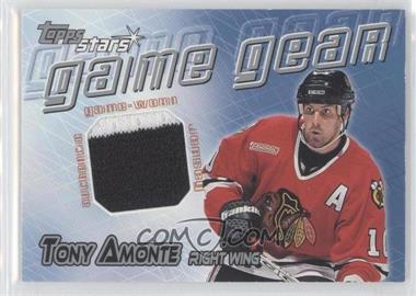 2000-01 Topps Stars - Game Gear #GG-TA - Tony Amonte