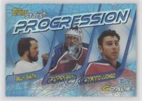 Billy Smith, Patrick Roy, Roberto Luongo