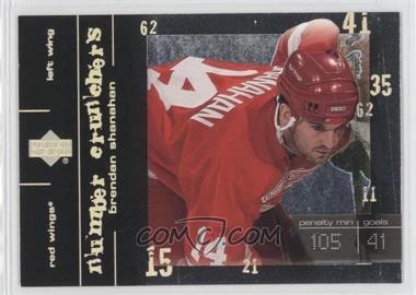 2000-01 Upper Deck - Number Crunchers #NC2 - Brendan Shanahan