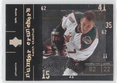 2000-01 Upper Deck - Number Crunchers #NC5 - Keith Tkachuk