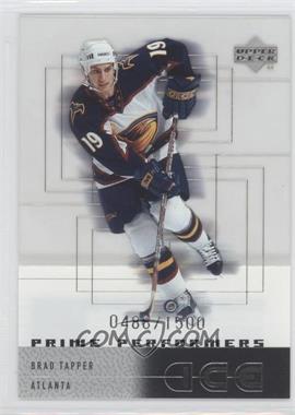 2000-01 Upper Deck Ice - [Base] #105 - Brad Tapper /1500