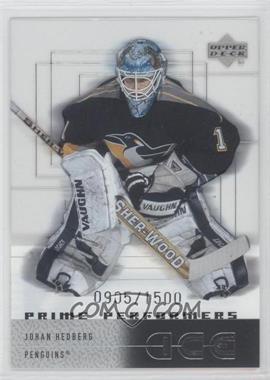 2000-01 Upper Deck Ice - [Base] #120 - Johan Hedberg /1500