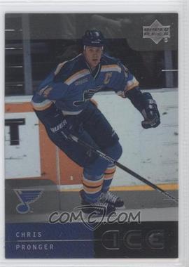 2000-01 Upper Deck Ice - [Base] #34 - Chris Pronger