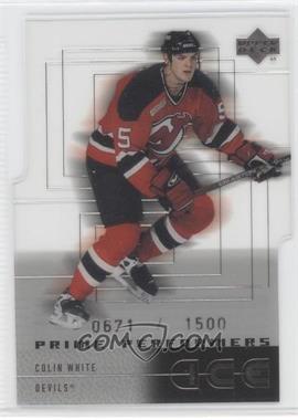 2000-01 Upper Deck Ice - [Base] #59 - Colin White /1500