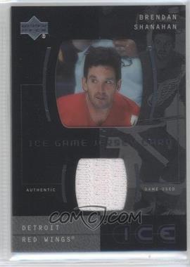 2000-01 Upper Deck Ice - Game Jersey #JC-BS - Brendan Shanahan