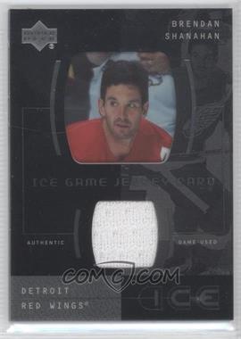 2000-01 Upper Deck Ice - Game Jersey #JC-BS - Brendan Shanahan