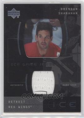 2000-01 Upper Deck Ice - Game Jersey #JC-BS - Brendan Shanahan