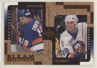 Team Foundations - Bryan Trottier, Tim Connolly #/25