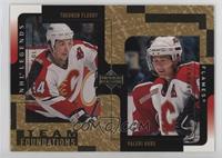 Team Foundations - Theoren Fleury, Valeri Bure #/375