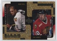 Team Foundations - Bobby Hull, Tony Amonte #/375