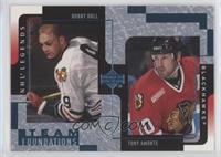 Team Foundations - Bobby Hull, Tony Amonte [EX to NM]