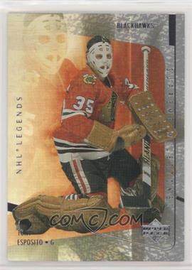 2000-01 Upper Deck Legends - Supreme Milestones #SM14 - Tony Esposito [EX to NM]