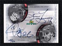 Steve Yzerman, Pat Verbeek #/50