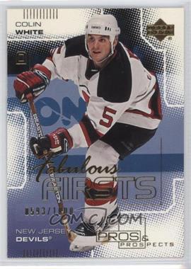 2000-01 Upper Deck Pros & Prospects - [Base] #112 - Colin White /1000