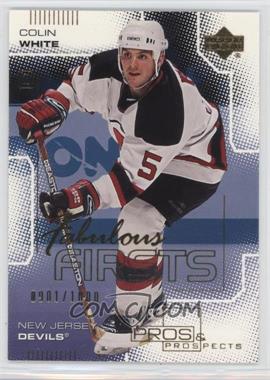 2000-01 Upper Deck Pros & Prospects - [Base] #112 - Colin White /1000