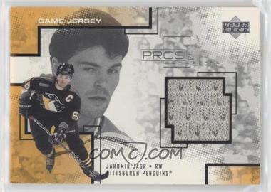 2000-01 Upper Deck Pros & Prospects - Game Jerseys #JJ - Jaromir Jagr