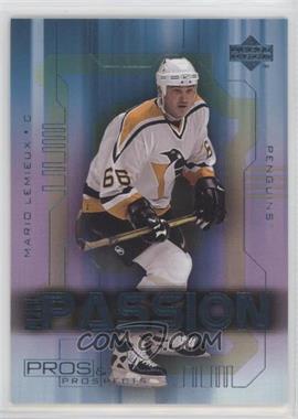 2000-01 Upper Deck Pros & Prospects - NHL Passion #NP8 - Mario Lemieux