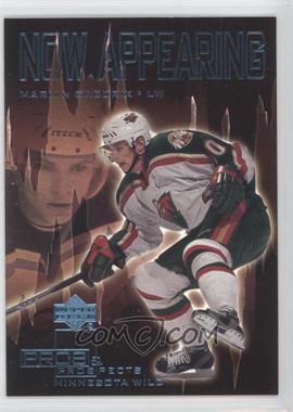 2000-01 Upper Deck Pros & Prospects - Now Appearing #NA2 - Marian Gaborik