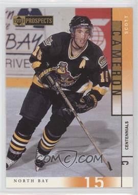 2000-01 Upper Deck Prospects CHL - [Base] #36 - Scott Cameron