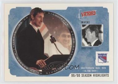 2000-01 Upper Deck Victory - [Base] #260 - Wayne Gretzky