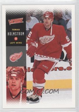 2000-01 Upper Deck Victory - [Base] #89 - Tomas Holmstrom