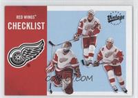 Detroit Red Wings Checklist