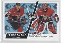 Marian Hossa, Patrick Lalime