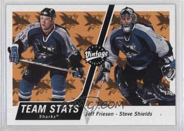 2000-01 Upper Deck Vintage - [Base] #308 - Jeff Friesen, Steve Shields