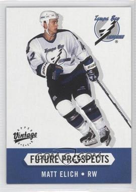 2000-01 Upper Deck Vintage - [Base] #392 - Matt Elich