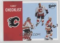 Calgary Flames Team Checklist
