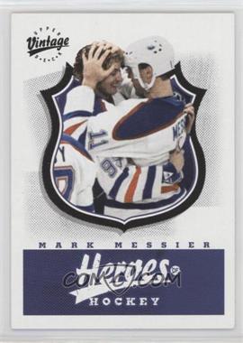 2000-01 Upper Deck Vintage - Heroes of Hockey: Mark Messier #HH 38 - Mark Messier